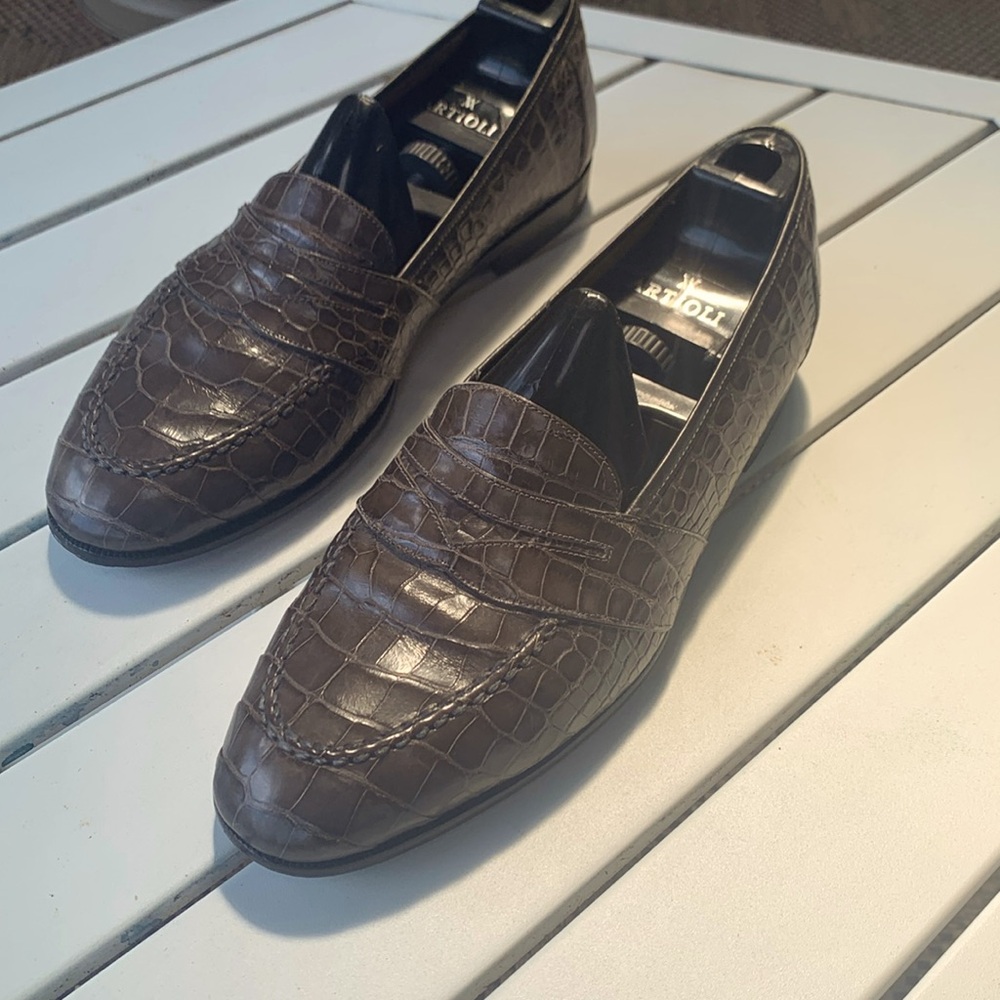 Giorgio’s Palm Beach Alligator Leather Men’s dress shoes